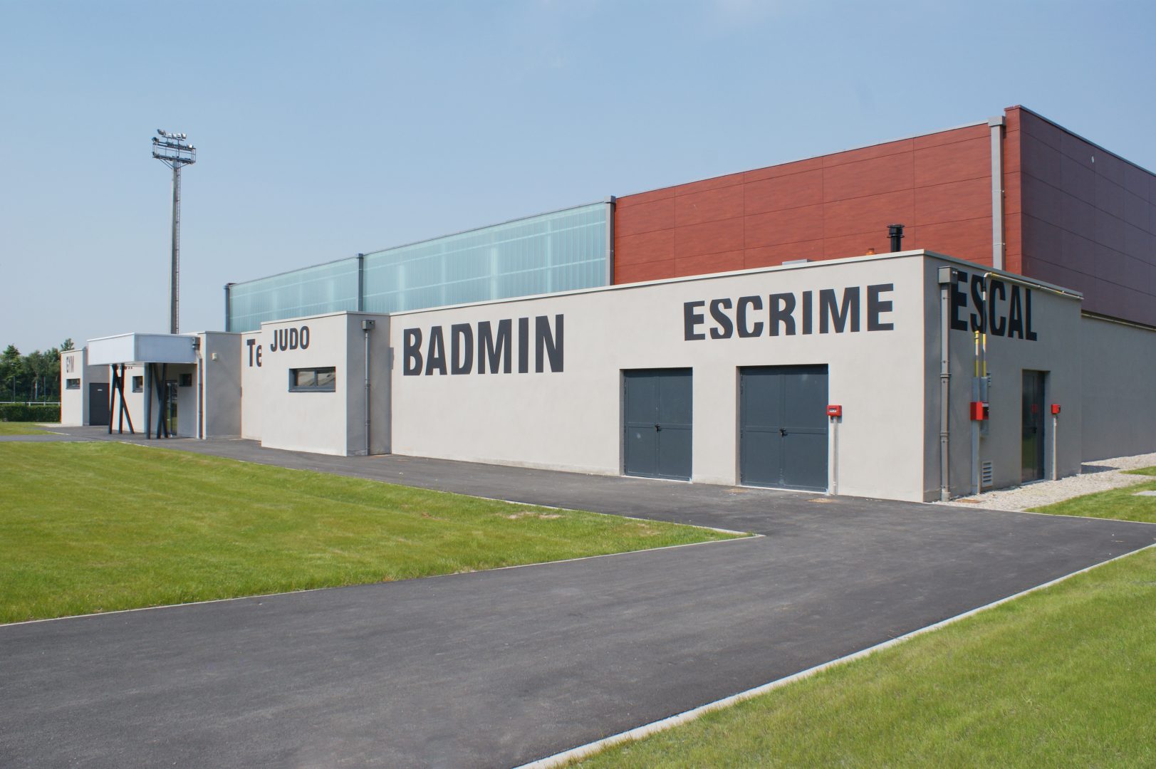 Salle de sport du collège de La Brédenarde à Audruicq (62370)