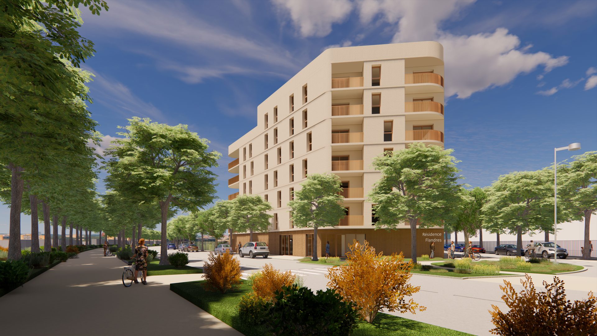 Construction de 39 logements collectifs Dunkerque (59140)