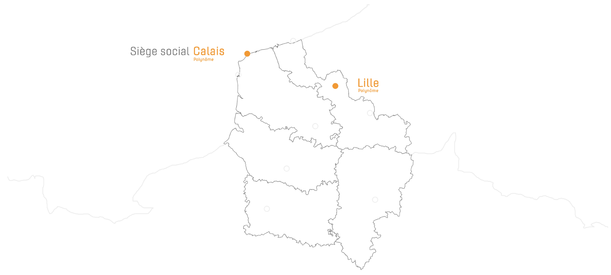 Carte des agences Polynome