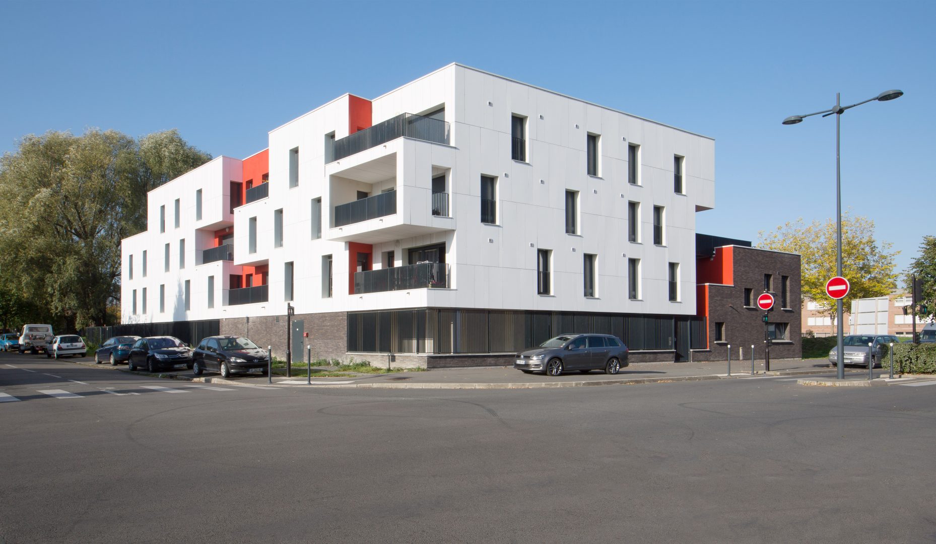 Construction de 18 logements collectifs dans le quartier des 3 Ponts à Roubaix (59100)