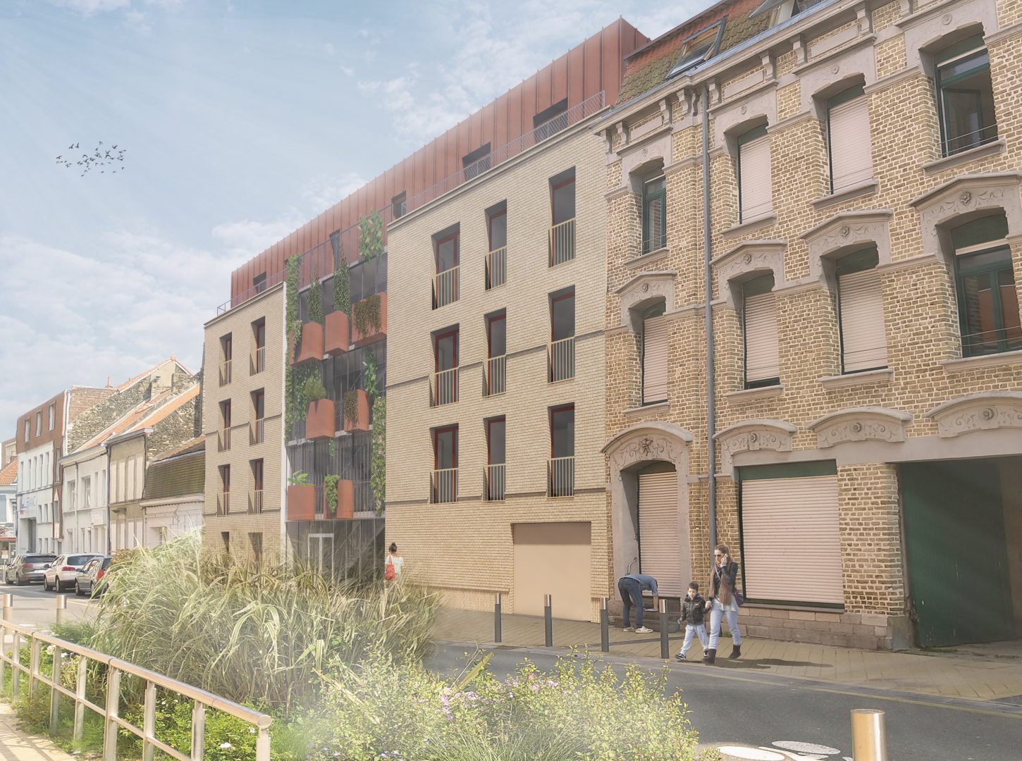 Construction de 14 logements collectifs à Calais (62100)